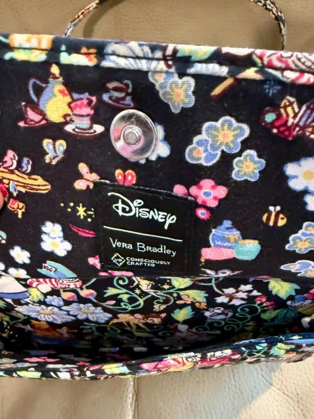 Disney Vera Bradley Disney100 RFID All In One Crossbody Wallet Wristlet
